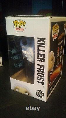 Signed Funko Pop #1098 The Flash DC Killer Frost Danielle Panabaker COA