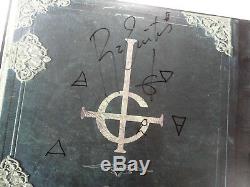 Signed Ghost Early Rituals Lp Blue Vinyl Papa Emeritus II Full Name Jsa Ff17720