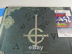 Signed Ghost Early Rituals Lp Blue Vinyl Papa Emeritus II Full Name Jsa Ff17720