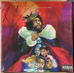 Signed J Cole Kod Vinyl Lp Perfect Condition Factory Sealed Rare Autograph