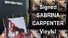 Signed Sabrina Carpenter Vinyls Man S Best Friend