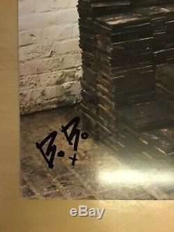 Signed-idles-black Vinyl Repressed Lp-brutalism-fully Autographed-mint/unplayed