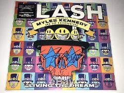 Slash Signed Living The Dream Vinyl LP Record Guns N' Roses Velvet Revolver COA