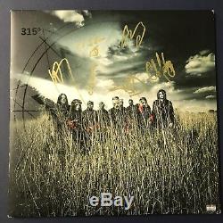 Slipknot Band Signed Album Vinyl Record Lp Autographed Corey Taylor Rare Coa