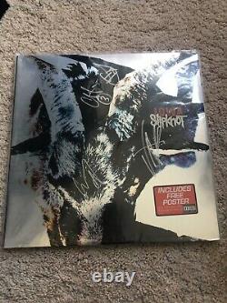 Slipknot IOWA original double vinyl LP gatefold complete SIGNED X5