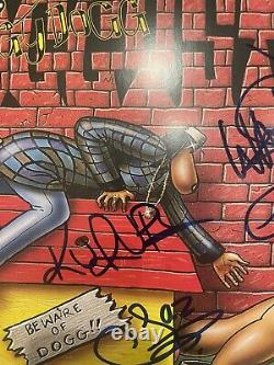 Snoop Dogg Signed Autographed LP Clear Vinyl Doggystyle Warren G Korupt Daz Rap