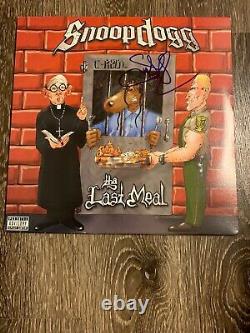 Snoop Dogg Signed Autographed The Last Meal Album Vinyl Record! HOT