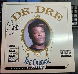 Snoop Dogg Signed The Chronic Vinyl LP Dr Dre Autographed BAS Beckett COA