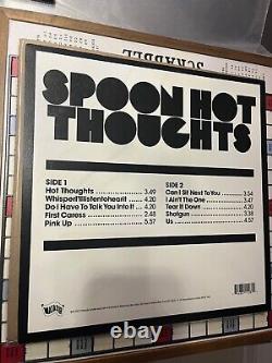Spoon Lp signed / autographed vinyl / Hot Thoughts (wilco britt daniels)
