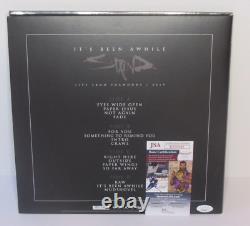 Staind Hand Signed Autographed It's Been Awhile Vinyl Record Album LP JSA COA