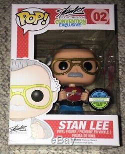 Stan Lee Collectibles Signed Supercon 2014 Show Convention Exclusive Funko Pop