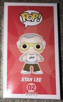 Stan Lee Collectibles Signed Supercon 2014 Show Convention Exclusive Funko Pop