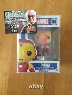 Stan Lee Signed Iron Man Funko Pop Beckett/Stan Lee COA