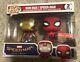 Stan Lee Signed Iron Man & Spider-man 2-pack Target Exclusive Funko Pop