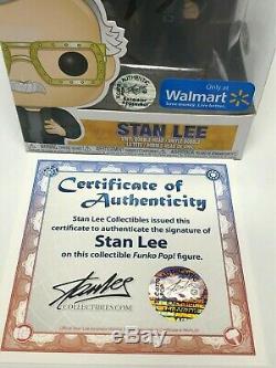 Stan Lee Signed Walmart Exclusive Guardians Of The Galaxy Funko Pop #281 BAS