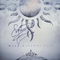 Sully Erna Autographed Signed Godsmack When Legends Rise White Vinyl Record