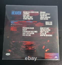 Sum 41 Heaven X Hell 3 Color Smush COA Signed Autographed Record Vinyl #/500