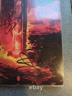 Sum 41 Heaven X Hell JSA Signed Autographed Record Album Vinyl #374/500