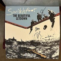 Switchfoot The Beautiful Letdown (Our Version) LP Orange White Swirl Signed