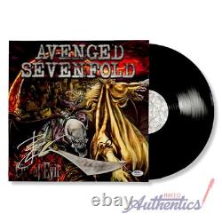 Synyster Gates Signed Autographed Vinyl LP City of Evil PSA/DNA Authenticated