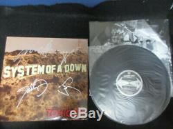 System of A Down Toxicity US Vinyl LP Signed Copy Linkin Park
