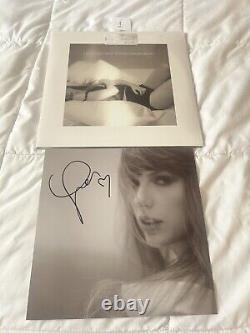 TAYLOR SWIFT SIGNED With? THE TORTURED POETS DEPARTMENT VINYL AUTOGRAPHED #1