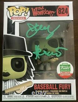 THE WARRIORS JERY HEWITT Green Furies Signed FUNKO POP Movies #824