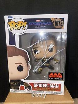 TOM HOLLAND SIGNED Funko POP AUTOGRAPHED? AAA Anime Exclusive