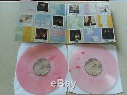 Taylor Swift 1989 (2-LP) Clear & Pink Vinyl Records Signed Autographed Album