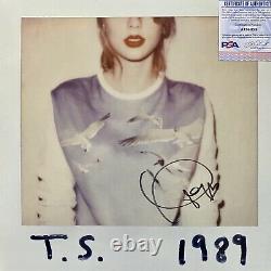 Taylor Swift Signed 1989 Album with PSA/DNA COA