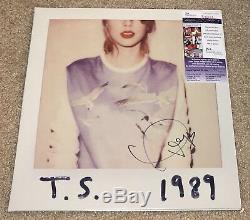 Taylor Swift Signed 1989 Vinyl Album Singer Red Speak Now Fearless Jsa