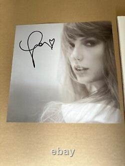 Taylor Swift Signed The Tortured Poets Department Vinyl The Manuscript with Heart