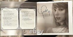 Taylor Swift Signed Vinyl The Tortured Poets Department TTPD With Heart