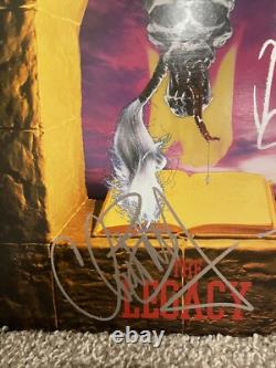 Testament Signed Autographed The Legacy LP Original VINYL Rare Metal Chuck Billy