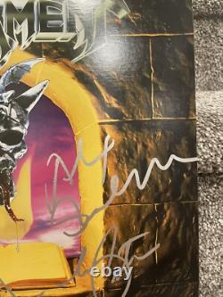 Testament Signed Autographed The Legacy LP Original VINYL Rare Metal Chuck Billy
