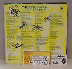 The Association SIGNED/Autographed Greatest Hits Album & Tickets, NM/EX, R-0931