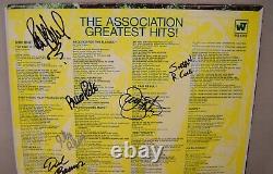 The Association SIGNED/Autographed Greatest Hits Album & Tickets, NM/EX, R-0931