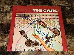 The Cars Rare Band Signed Autographed Heartbeat Vinyl LP Record Ric Ocasek + COA