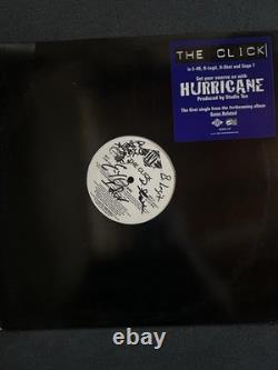 The Click Signed Autographed Vinyl Hurricane Rare Never Used New