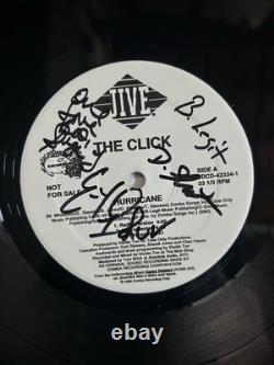 The Click Signed Autographed Vinyl Hurricane Rare Never Used New