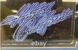 The Eagles Signed Autographed Hotel California Lp Vinyl Framed