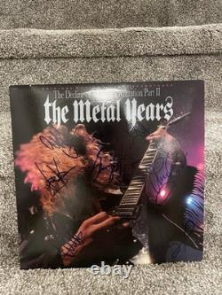 The Metal Years Signed Autographed LP VINYL Armored Saint Queensrÿche Rare Metal