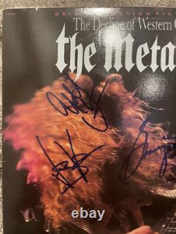 The Metal Years Signed Autographed LP VINYL Armored Saint Queensrÿche Rare Metal