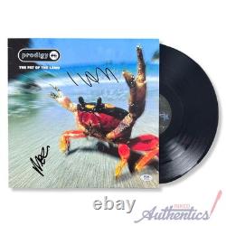 The Prodigy Signed Autographed Vinyl LP The Fat of the Land PSA/DNA Authentica