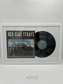 The Red Clay Strays Moment of Truth SIGNED Debut LP Autographed Vinyl FRAMED