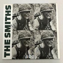 The Smiths Meat Is Murder signed original vinyl LP