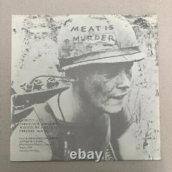 The Smiths Meat Is Murder signed original vinyl LP