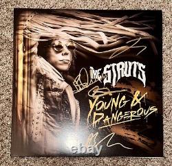 The Struts Young & Dangerous SIGNED AUTOGRAPHED VINYL LP Luke Spiller + 3