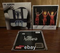 The Warning Signed Print + Live Auditorio Nacional CDMX 2 Lp Set White Vinyl