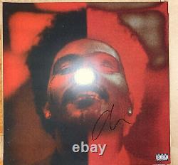 The Weeknd After Hours Deluxe 2LP Vinyl Limited Autograph Signed 12 Record